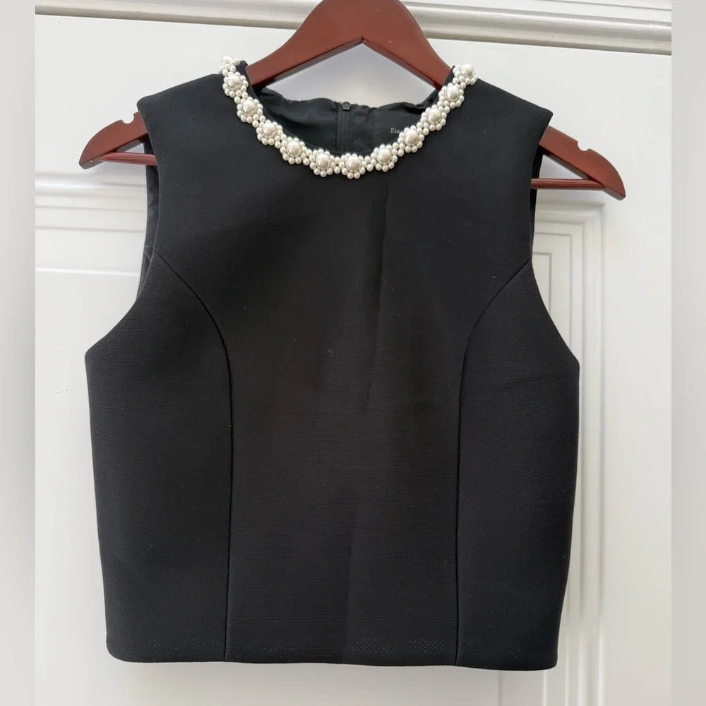 Simone Rocha Pearl Tank - Picture 1 of 5